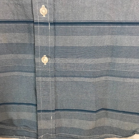 SOLD - Wings + Horns Light Blue Button Down Shirt - Picture 3 of 7